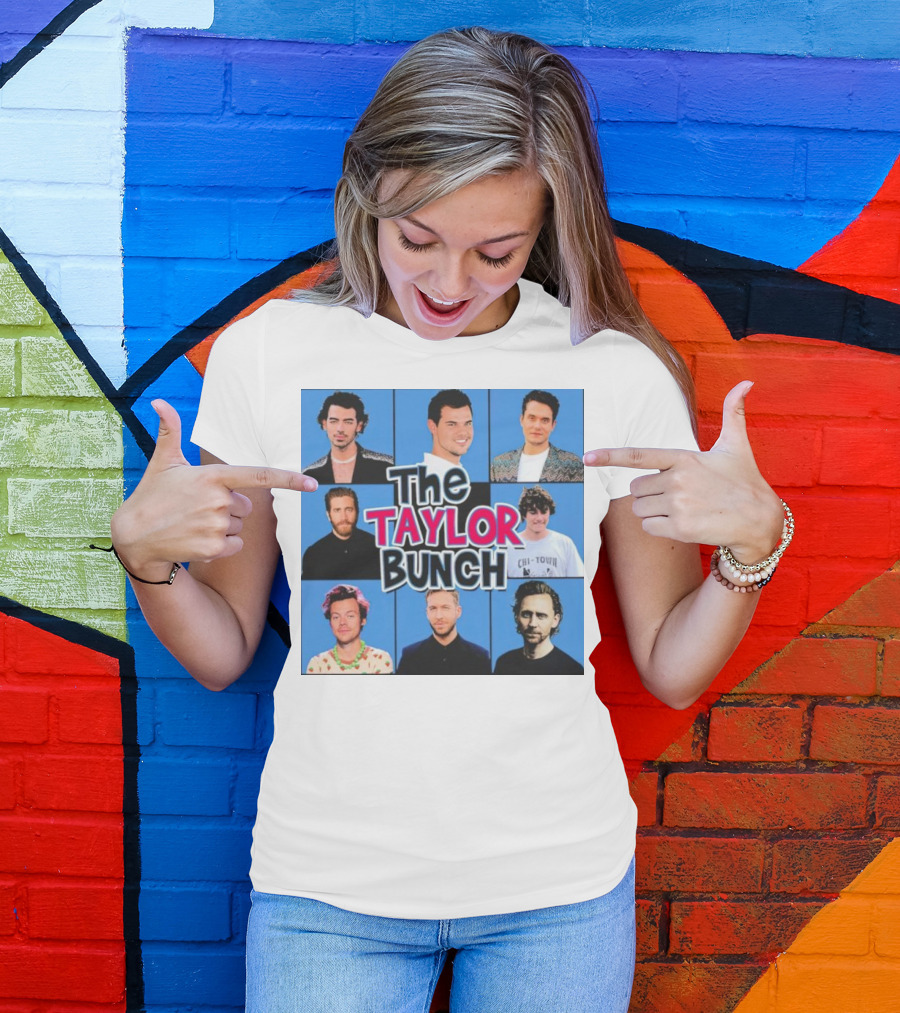 The Taylor Bunch Nine-Person Collage T-Shirt