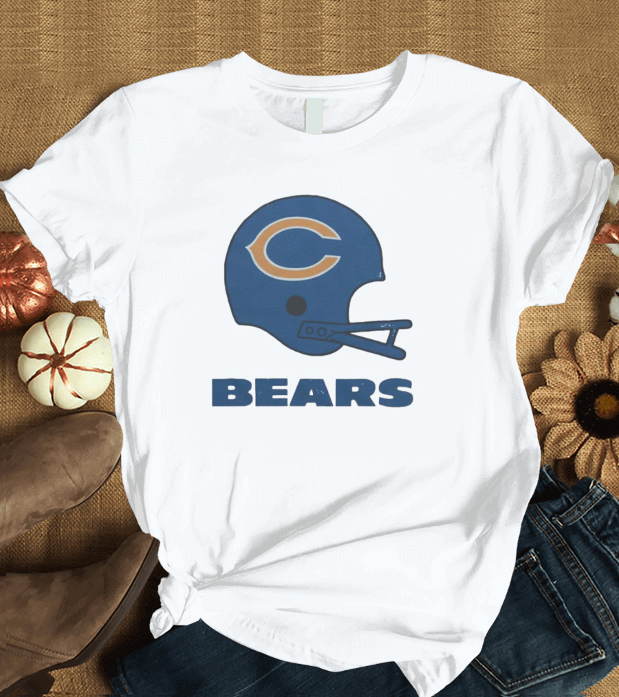 Chicago Bears Helmet Iconic T-Shirt