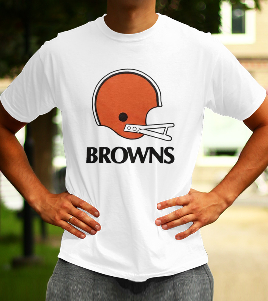 Cleveland Browns Helmet Browns T-Shirt
