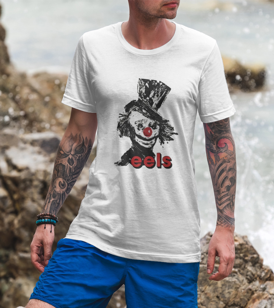 Eels Creepy Clown Art Band Merchandise T-Shirt