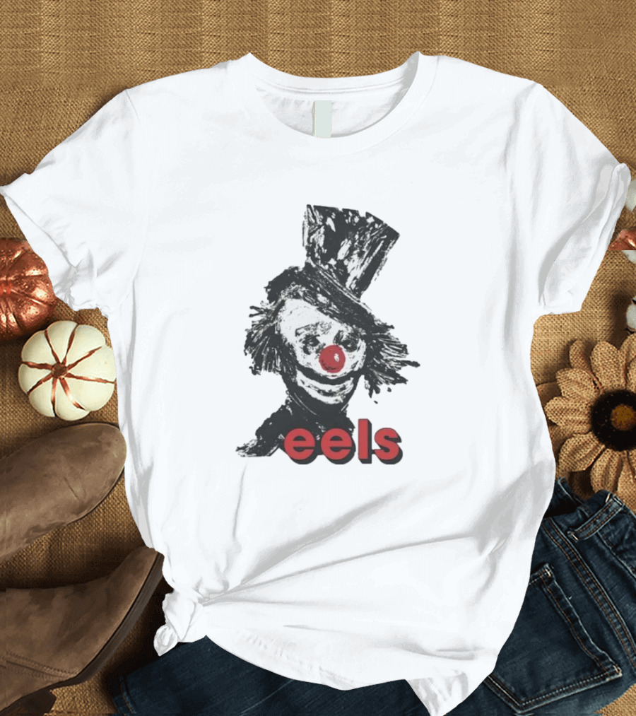 Eels Creepy Clown Art Band Merchandise T-Shirt