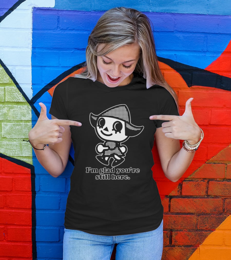 Animal Crossing Inspired 'I’m Glad You’re Still Here' Villager T-Shirt