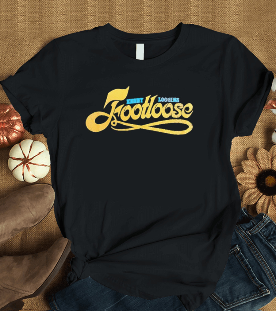 Kenny Loggins Footloose Vintage Retro Script T-Shirt