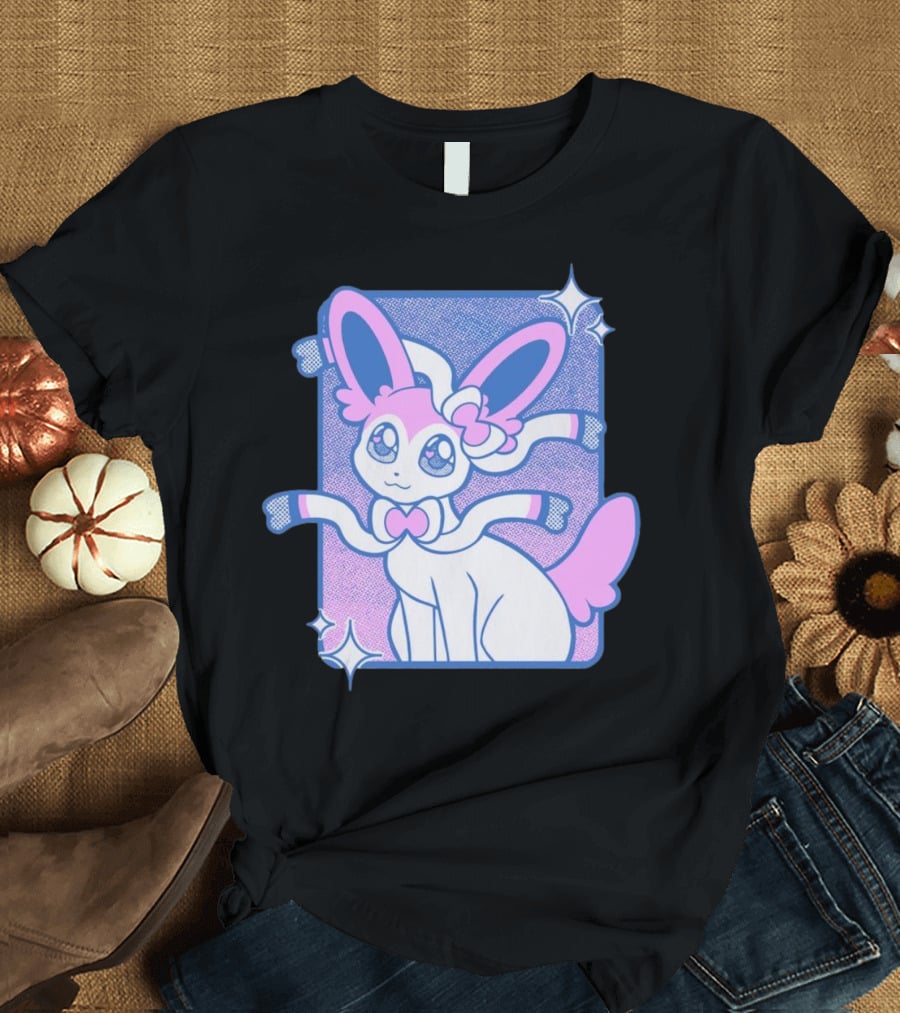 Pokemon Sylveon Cute Kawaii Pastel Fan T-Shirt