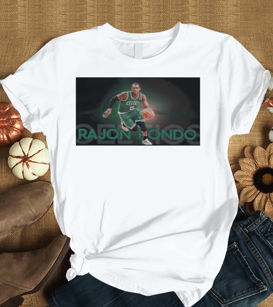 Rajon Rondo Celtics Basketball Team T-Shirt