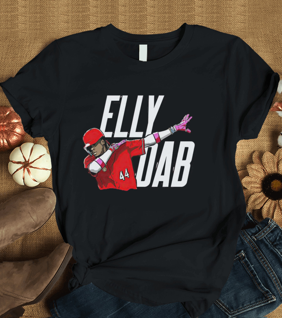 ELLY DAB Elly De LA Cruz Dabbing Number 44 T-Shirt