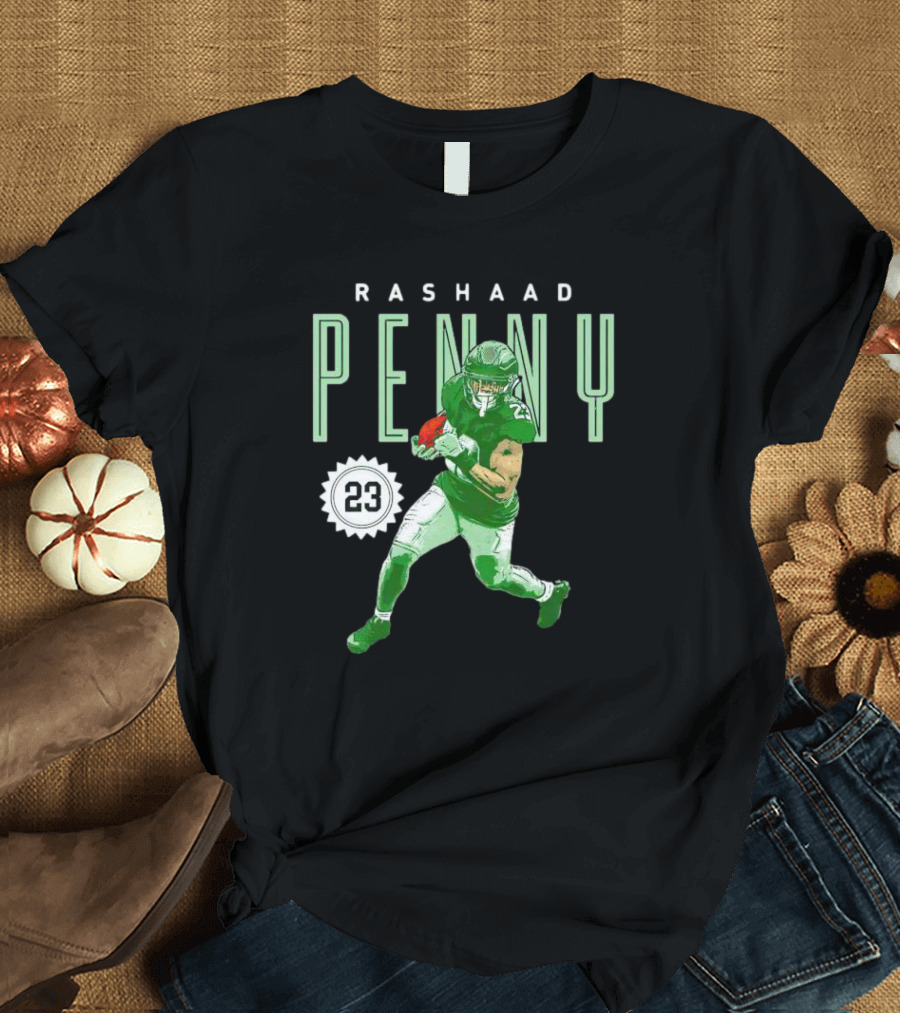 Rashaad Penny Philadelphia 23 Football Run T-Shirt