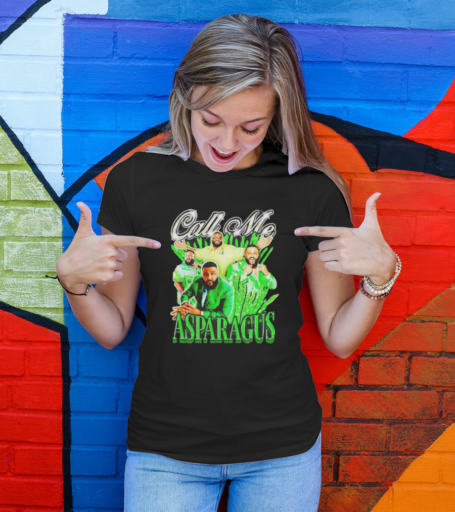 Call Me Asparagus DJ Khaled Green T-Shirt