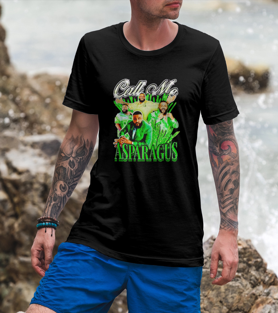 Call Me Asparagus DJ Khaled Green T-Shirt