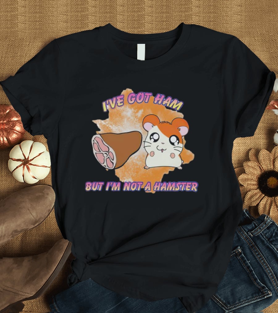 I've Got Ham Funny Cartoon Hamster Joke T-Shirt