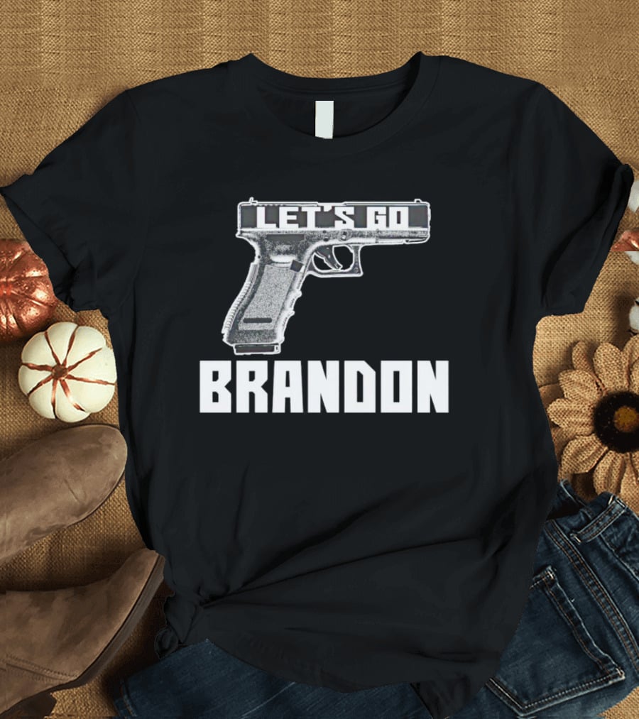 Let's Go Brandon Pistol T-Shirt
