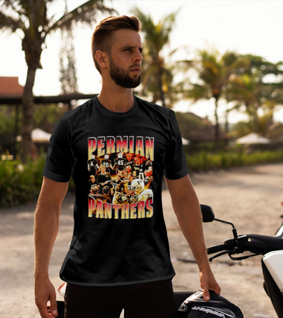 Permian Panthers 90s Football Team Vintage T-Shirt