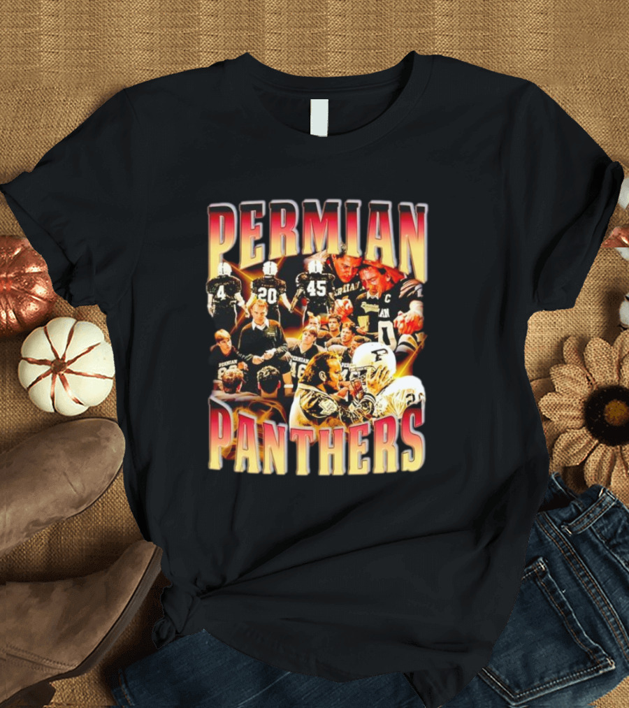 Permian Panthers 90s Football Team Vintage T-Shirt