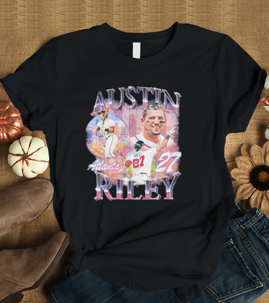 Austin Riley Atlanta 27 Baseball T-Shirt