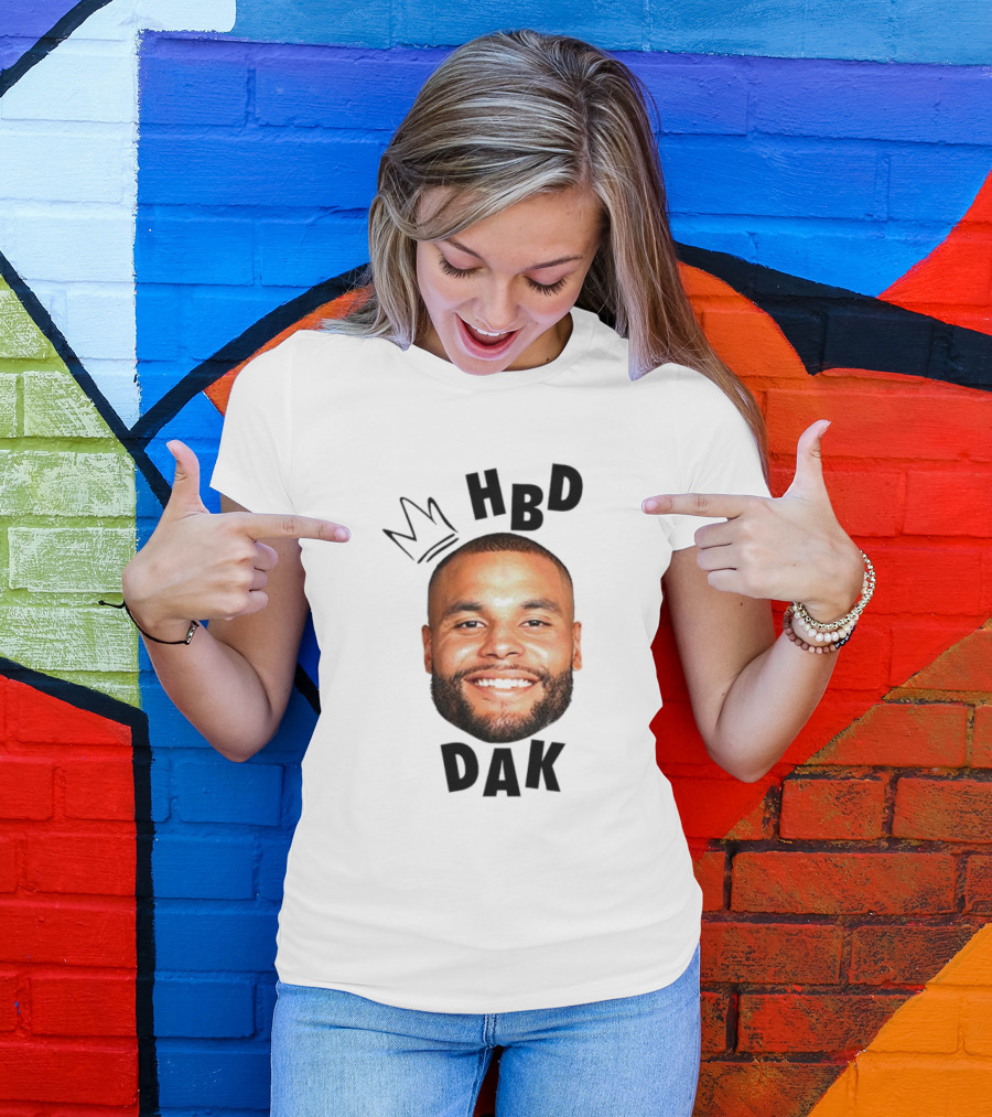 HBD Dak Prescott Birthday Celebration Iconic T-Shirt