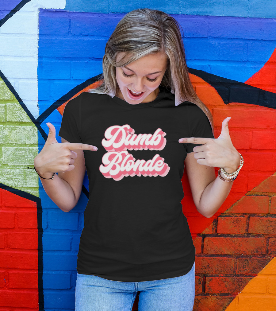 Dumb Blonde Barbie Movie Aesthetic T-Shirt