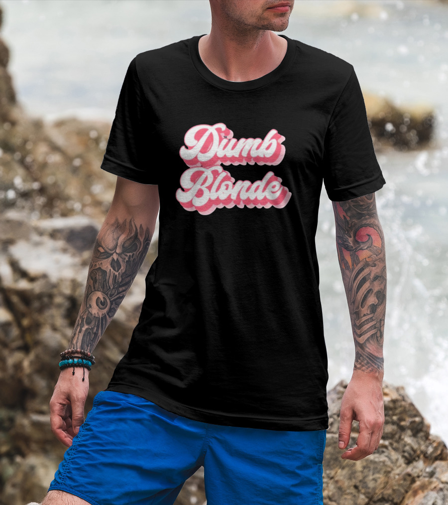 Dumb Blonde Barbie Movie Aesthetic T-Shirt