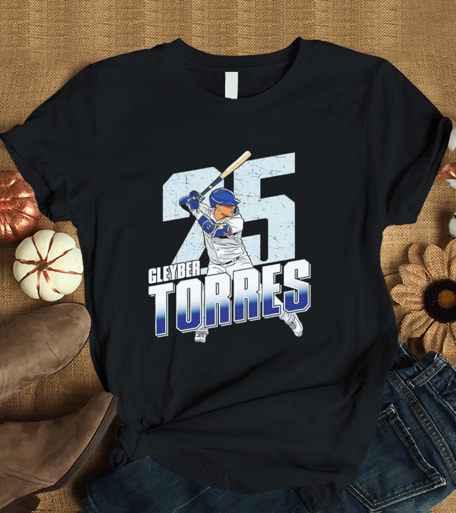 Gleyber Torres 25 New York Yankees MLB T-Shirt