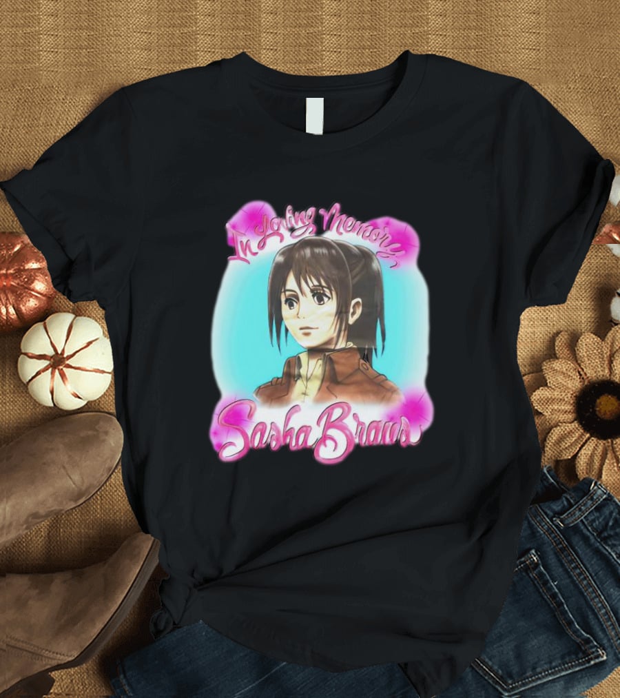 In Loving Memory Sasha Braus Attack On Titan T-Shirt