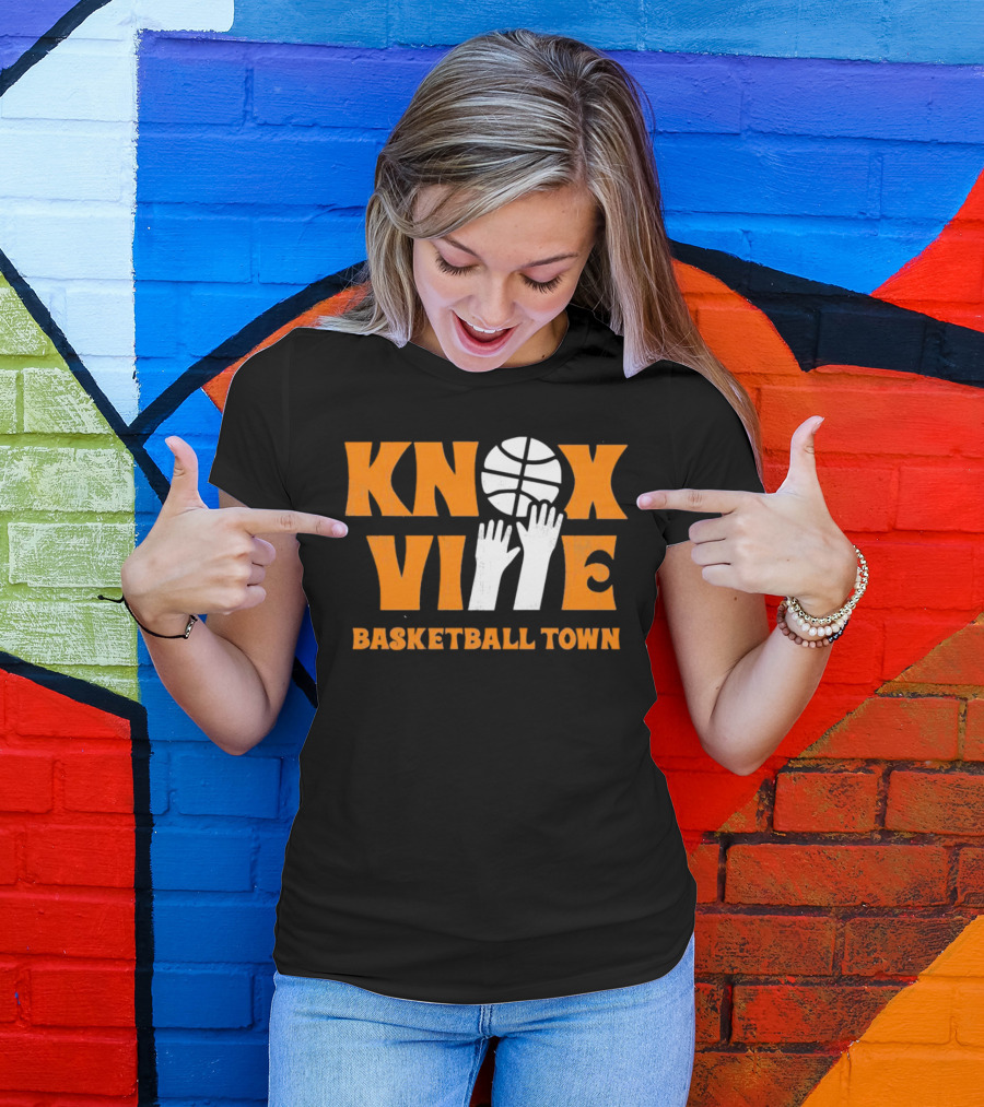 Knoxville Basketball Town Hoops Enthusiast T-Shirt