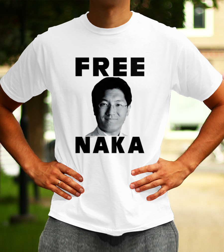 FREE NAKA Black White Pixelated T-Shirt