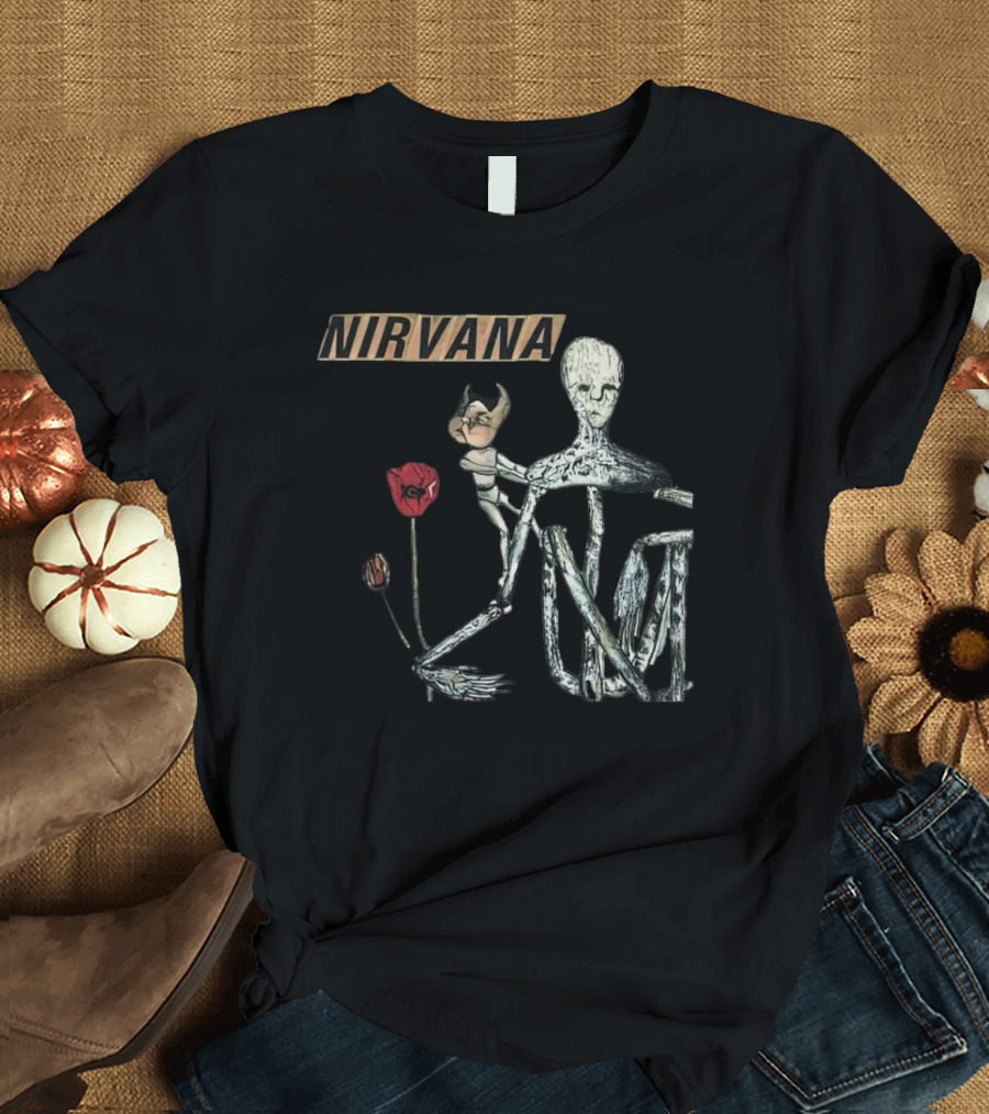 Nirvana Incesticide Vintage Album Cover T-Shirt