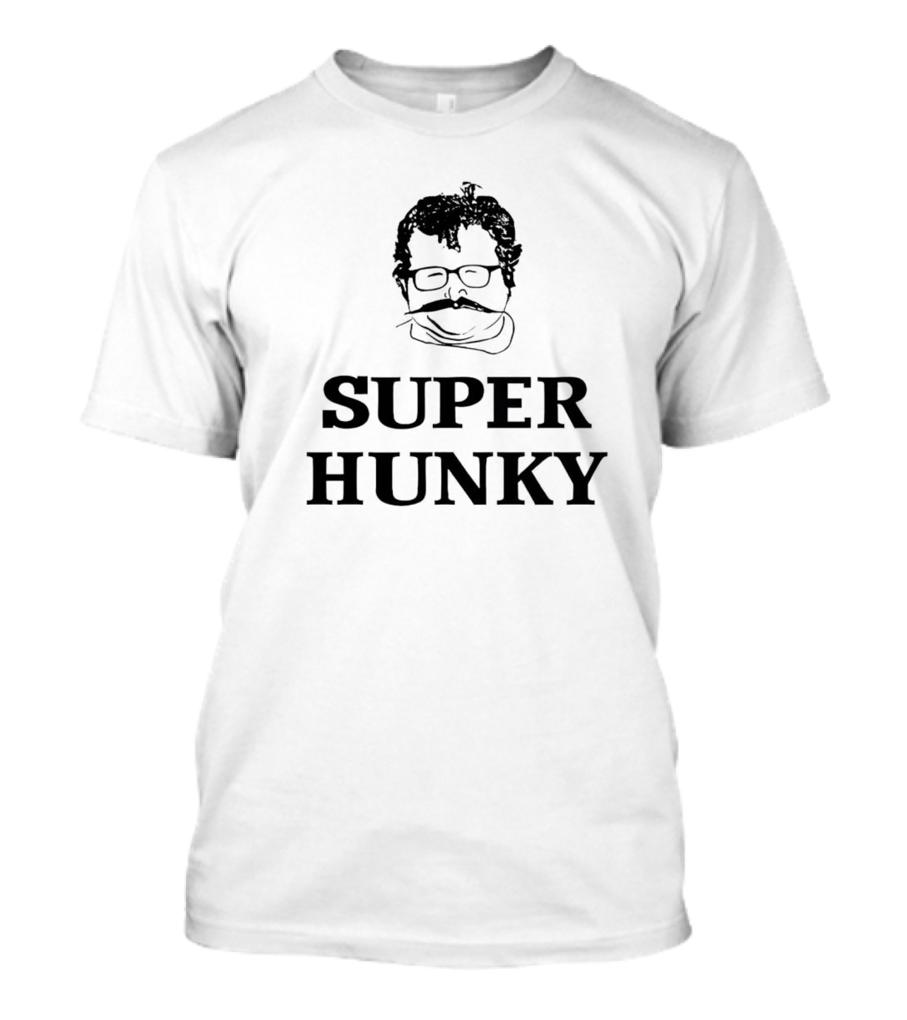 Super Hunky Sieman Mustache Glasses T-Shirt