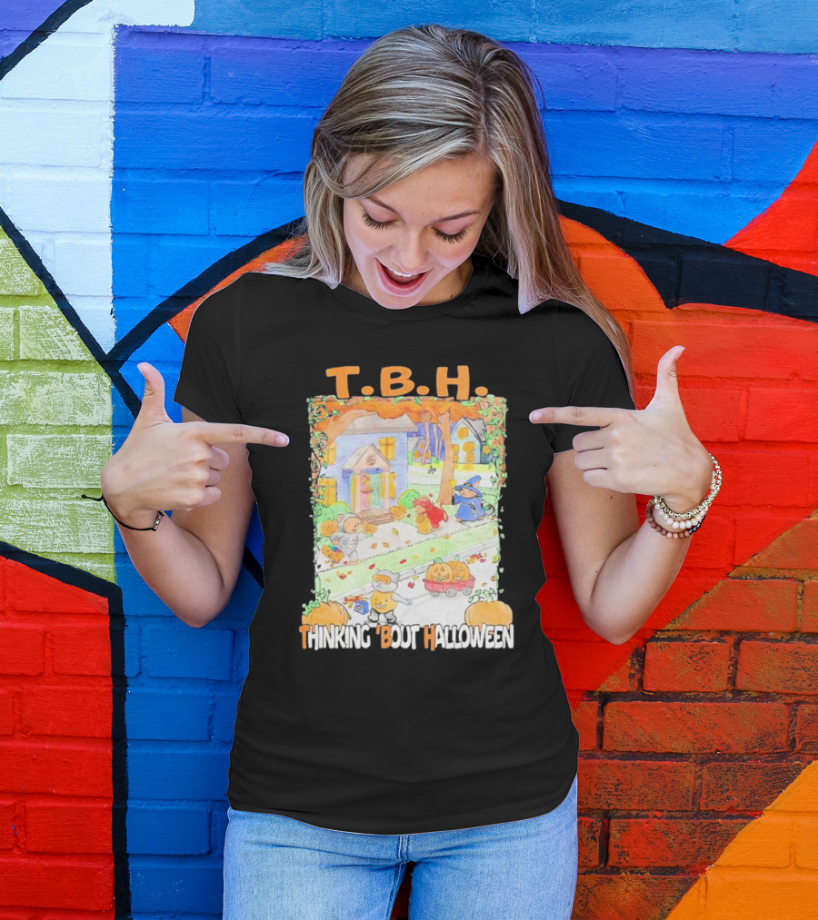 TBH Thinking 'Bout Halloween T.B.H T-Shirt