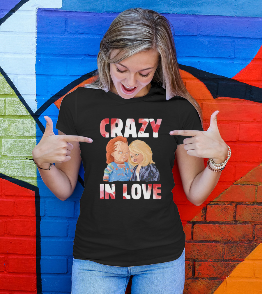 Chucky Tiffany Crazy In Love T-Shirt