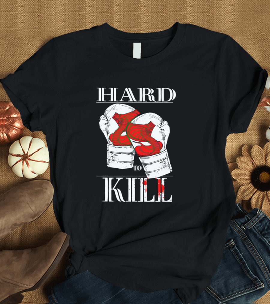 Hard To Kill Boxing Gloves With Red Cobra T-Shirt