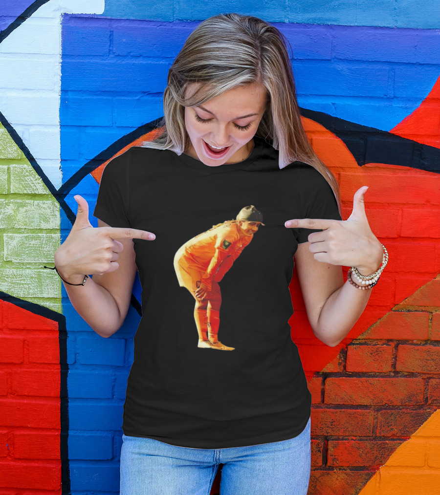 Spare One For Danielle Van De Donk Soccer Player Orange T-Shirt