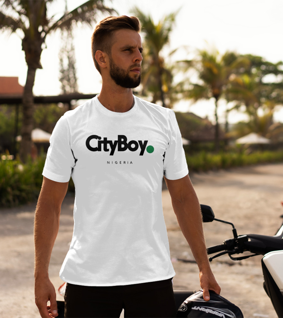CityBoy Nigeria Green Dot T-Shirt