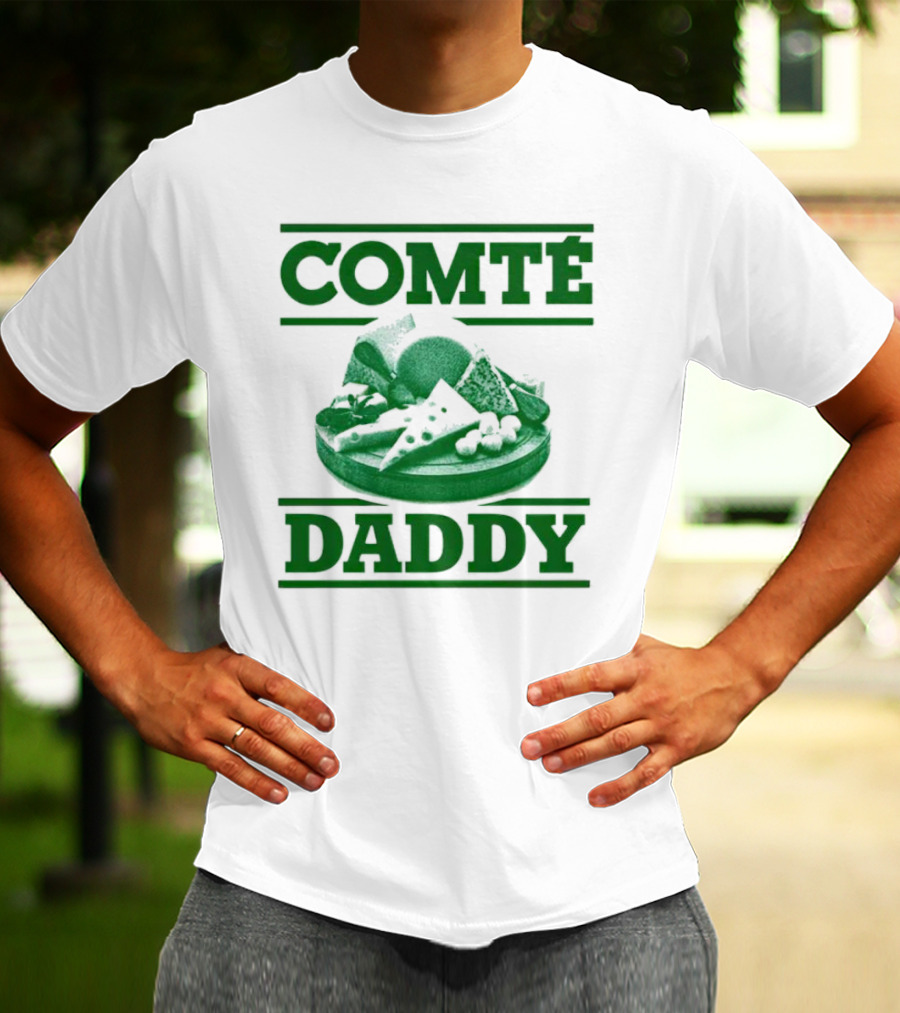 Comté Daddy Cheese Plate T-Shirt
