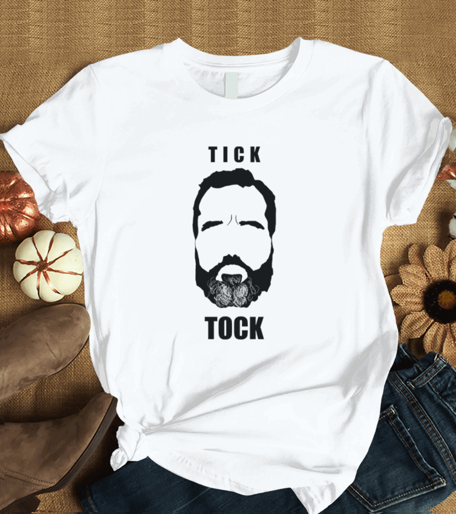 Tick Tock Jack Smith Beard Face T-Shirt