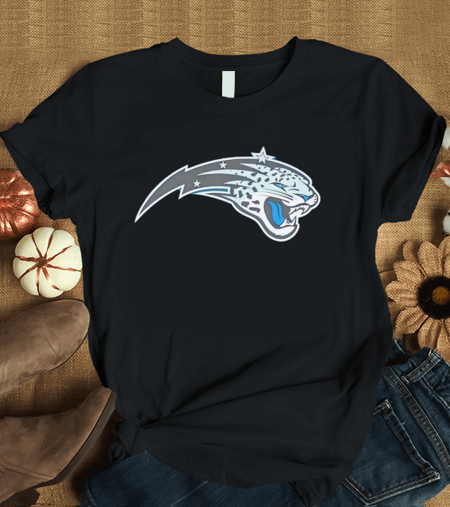 Orlando Magic Jacksonville Jaguars Crossover Emblem T-Shirt