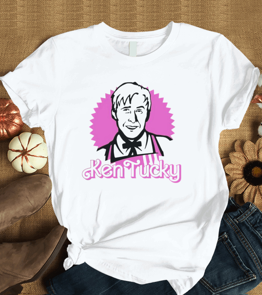 Ryan Gosling Ken Tucky Barbie Mashup T-Shirt