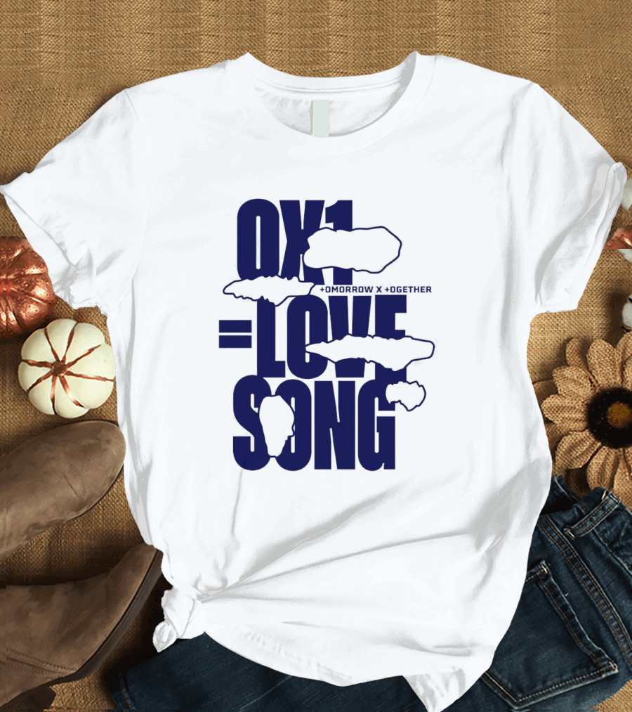 Tomorrow X Together Ox1 Equals Love Song T-Shirt