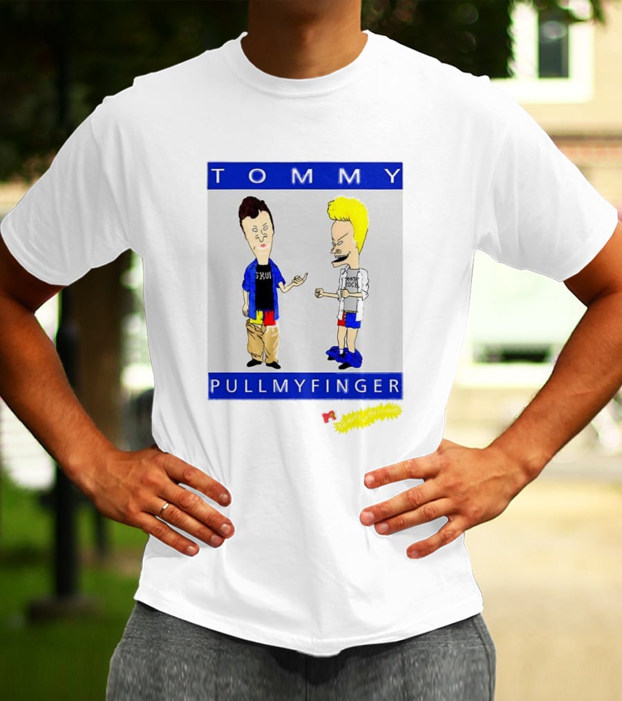 Beavis And Butt-Head Tommy Pull My Finger Album MTV T-Shirt