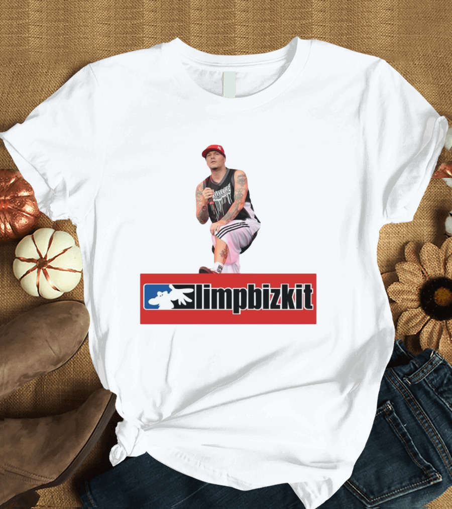 Limpbizkit Fred Durst Red Cap Black Tank Top Music Performance T-Shirt