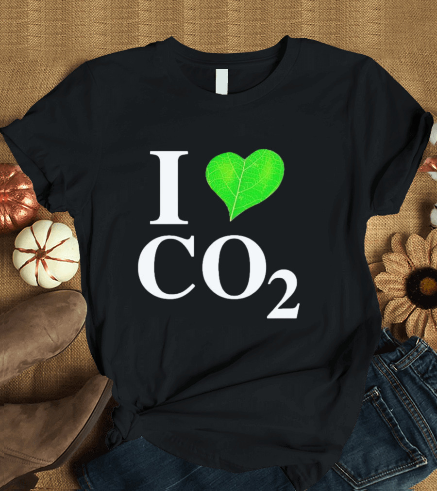 Robin Monotti I Heart CO2 Leaf T-Shirt