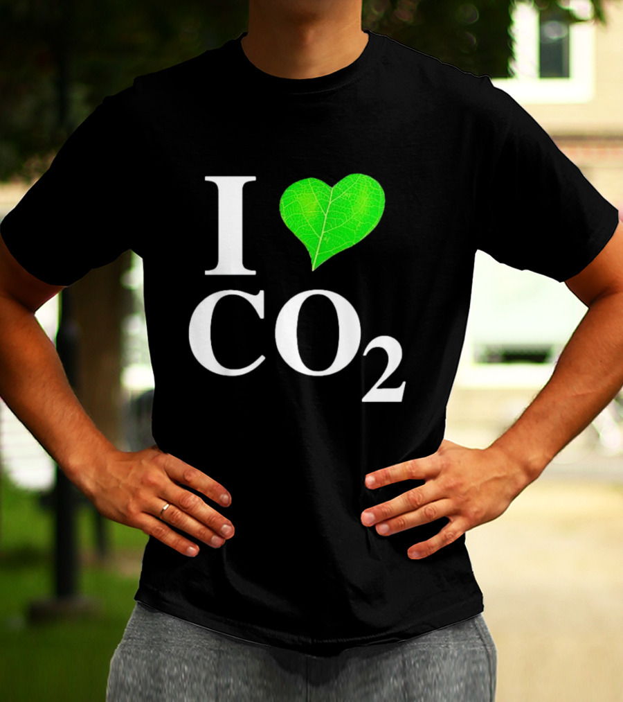 Robin Monotti I Heart CO2 Leaf T-Shirt