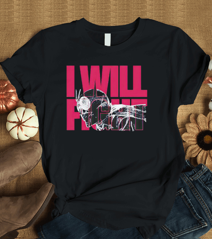 I Will Fight Shin Japan Heroes Universe Kamen Rider T-Shirt
