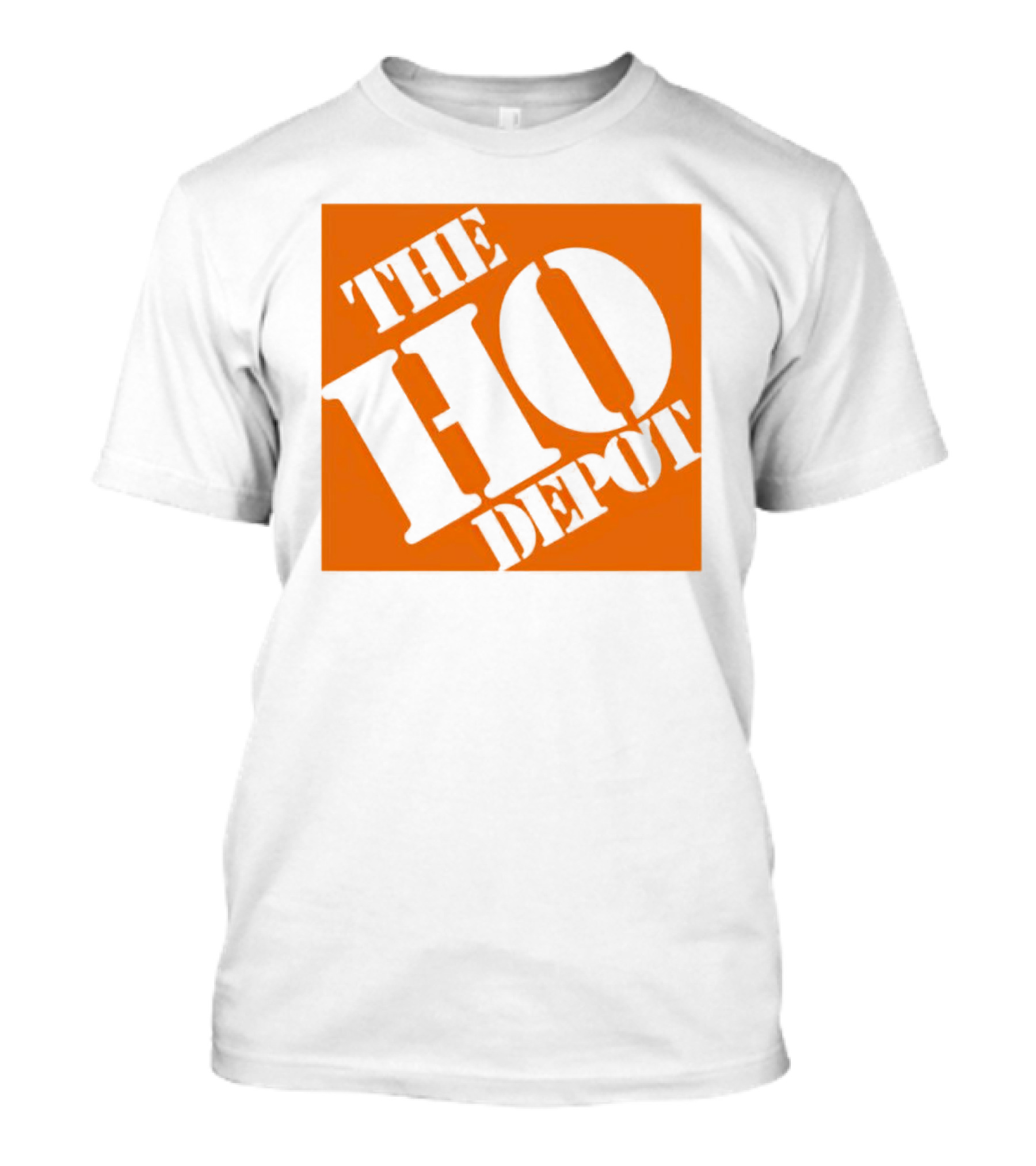 The Ho Depot Orange Square T-Shirt