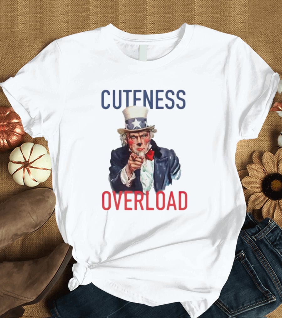 Cuteness Overload Uncle Sam T-Shirt