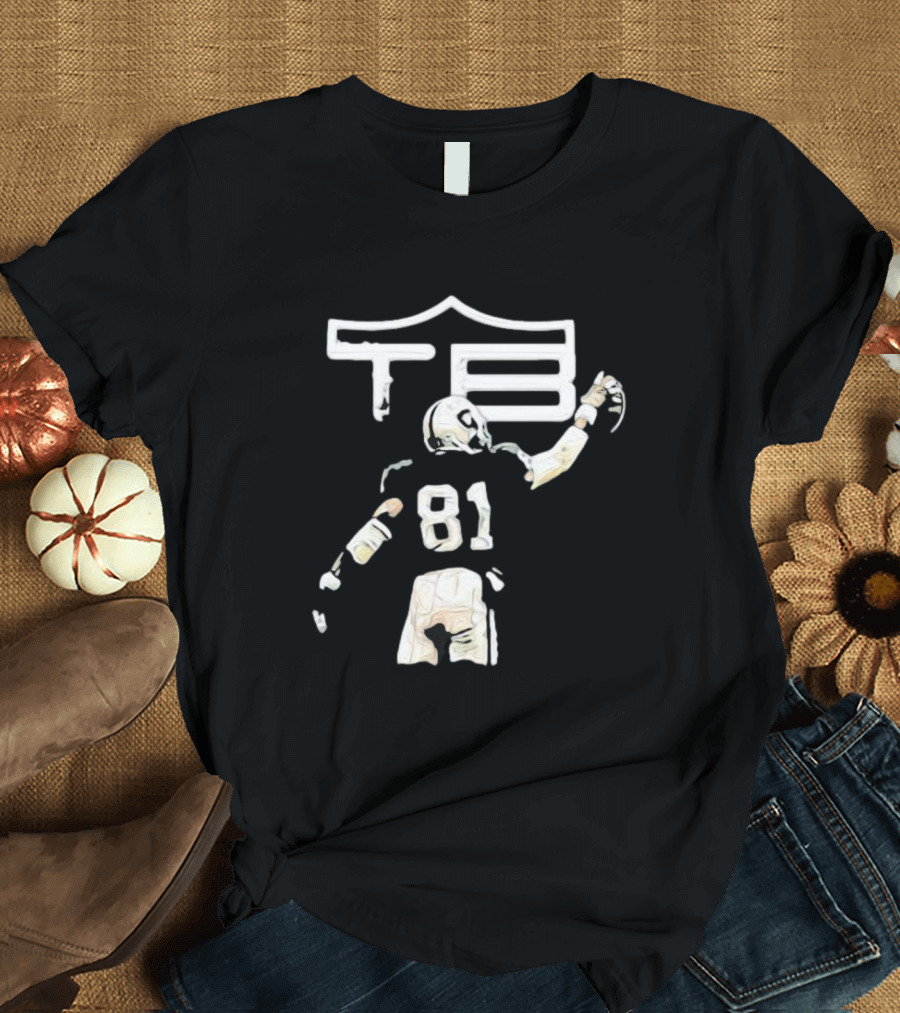 Raiders Tim Brown TB81 Football Legend T-Shirt