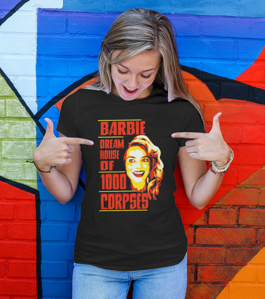 Barbie Dream House Of 1000 Corpses Creepy Face T-Shirt