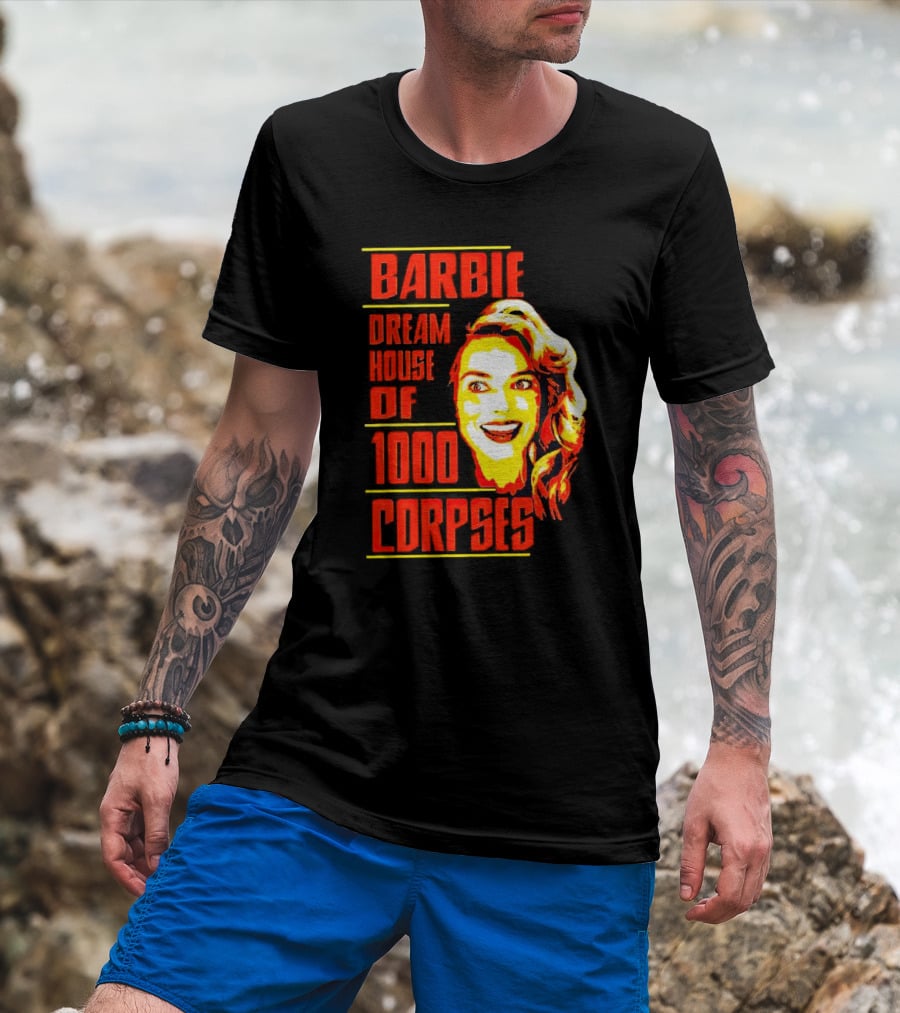 Barbie Dream House Of 1000 Corpses Creepy Face T-Shirt