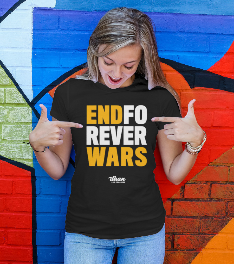 Ilhan For Congress End Forever Wars T-Shirt