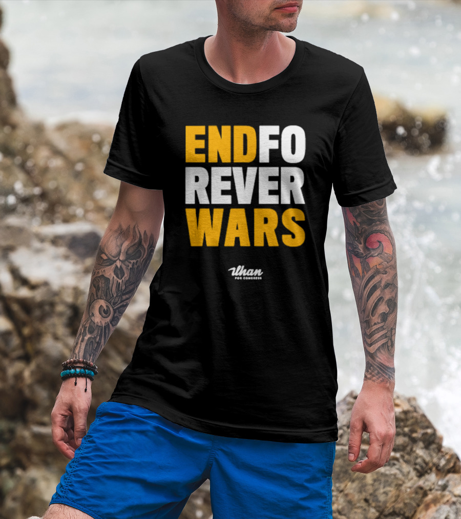 Ilhan For Congress End Forever Wars T-Shirt