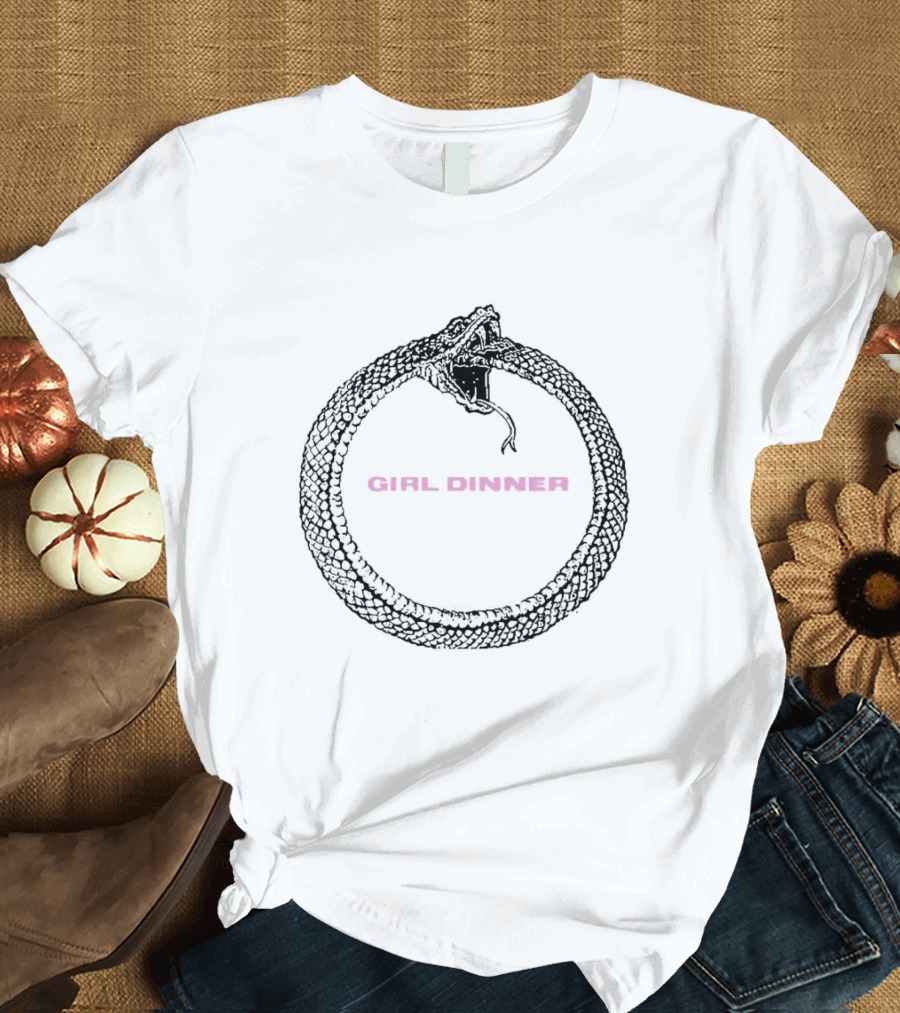 Girl Dinner Snake Ouroboros T-Shirt